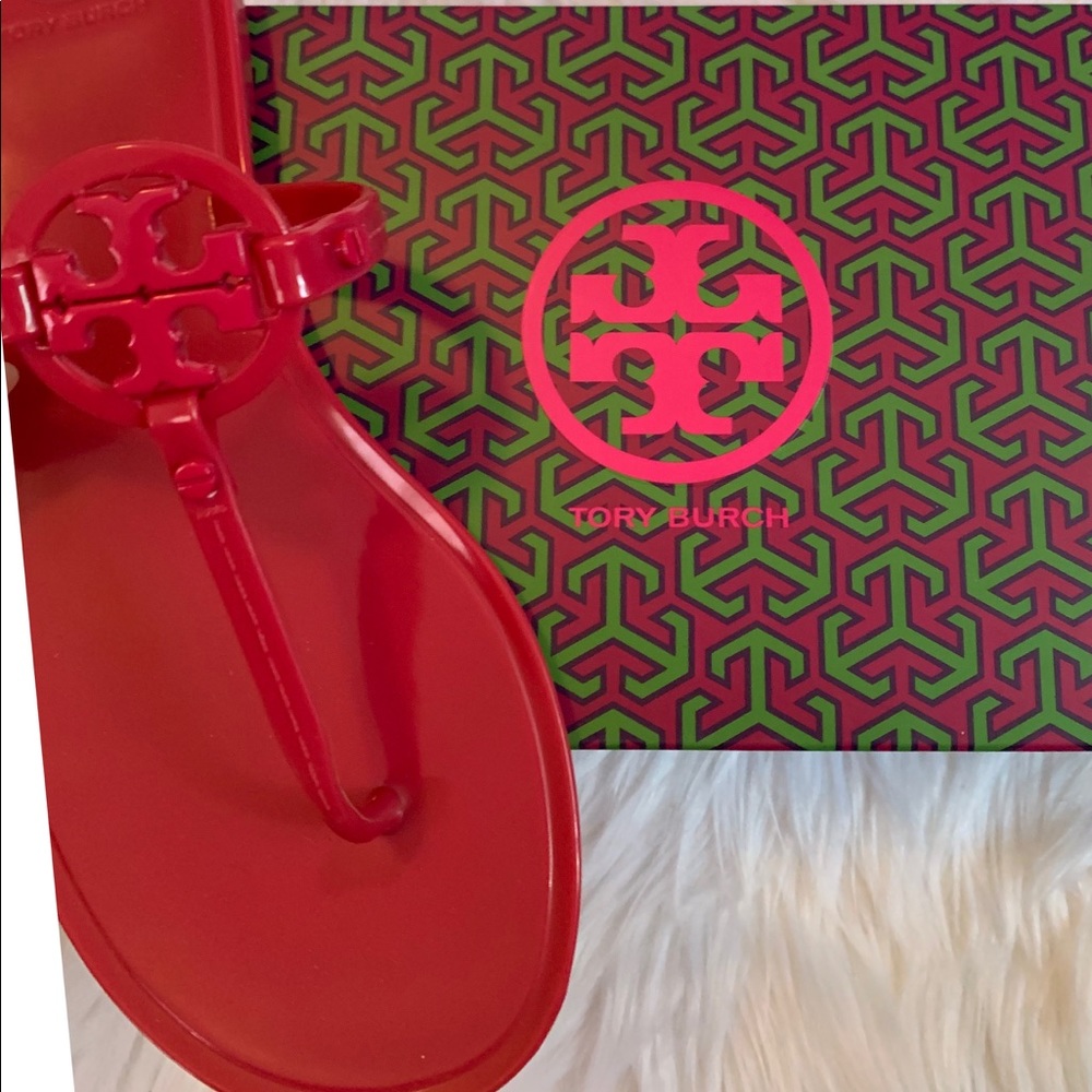 Tory Burch Mini Miller Flat Jelly thong sandals